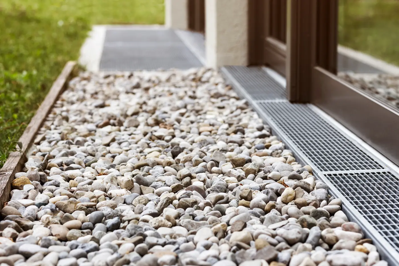 Area drain installation