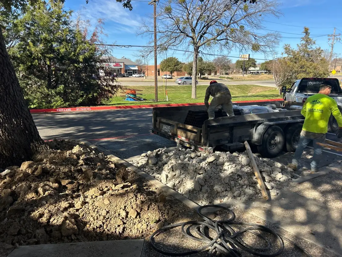 Cardinal crew at a Dallas-area multifamily foundation project