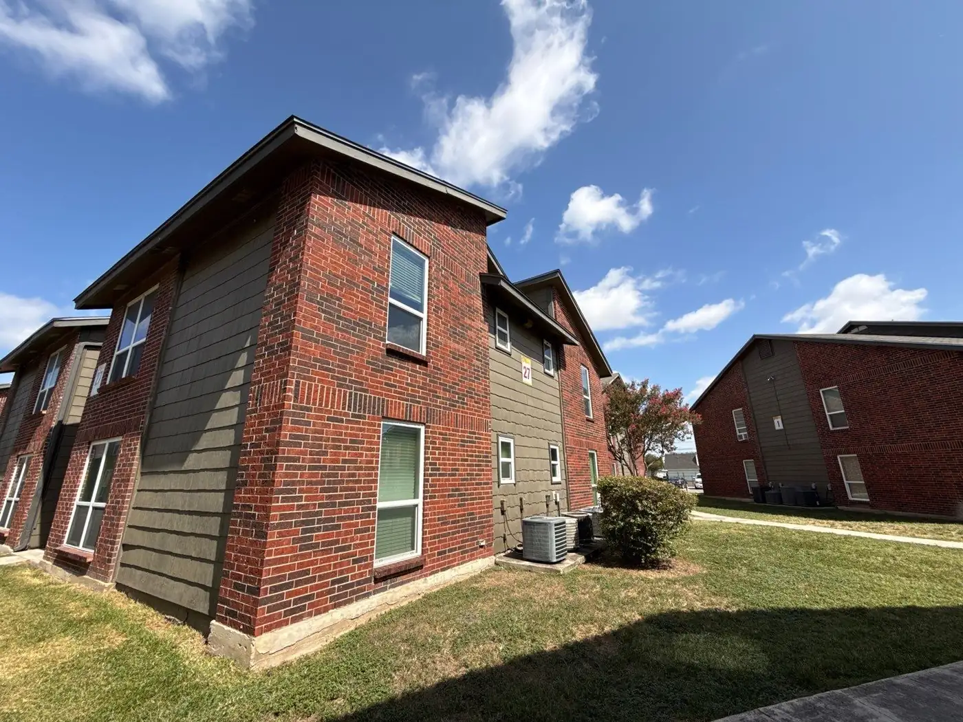 Property documentation at the Carrollton multifamily foundation repair project (photo 2)